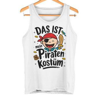 Das Ist Mein Piraten Kostü Das Ist Mein Blue Tank Top - Geschenkecke