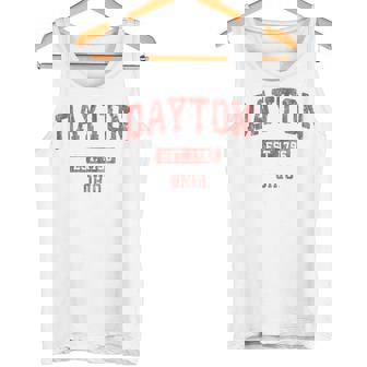 Dayton Ohio OH Vintage Athletic Sports Tank Top Tank Top - Monsterry