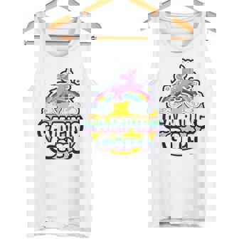De Camping Para Niña Diseño De Unicornio Arcoíris Camiseta sin mangas - Regaloses