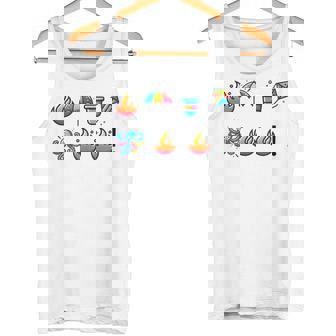 Decoding Puzzle F OFF Fun & Playful Tank Top - Monsterry