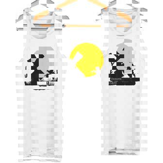Don Quijoteersus Molino Al Atardecer Camiseta sin mangas - Regaloses