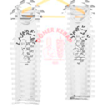 Doner Kebap Doner Chef & Doner Spike & Sandwich Logo Tank Top - Geschenkecke
