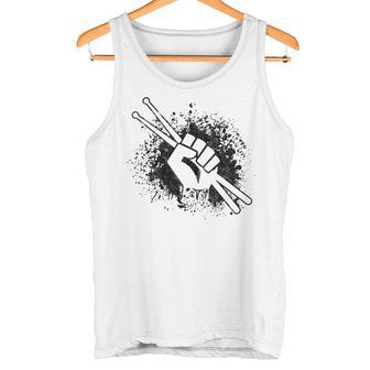 Drummer Musician Drumsticks Drummers Tank Top - Geschenkecke