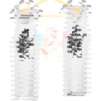 El Guitarrista Galloiste Traje Y Corbata Con Gafas De Sol Y H Camiseta sin mangas - Regaloses