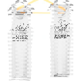 Engineers Wife Shirt Proud Engineer Wife Wife Tank Top - Monsterry