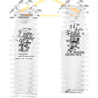 More Expresso Less Depresso Coffee Expresso Lover Tank Top - Monsterry