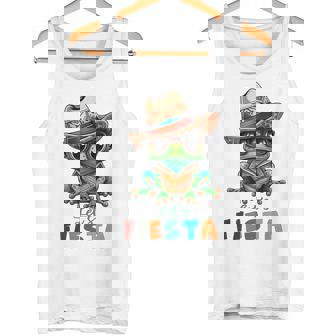 Lets Fiesta Mexican Frog Cinco De Mayo Mexican Party Tank Top - Monsterry