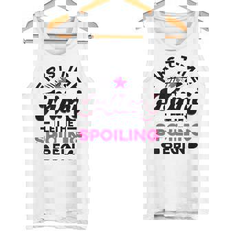 First Time Mimi Let The Spoiling Begin New 1st Time Tank Top - Monsterry