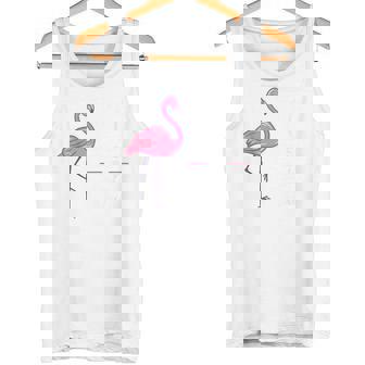Flamingo 70th Birthday Flamingo Milestone 70 Years Tank Top - Monsterry