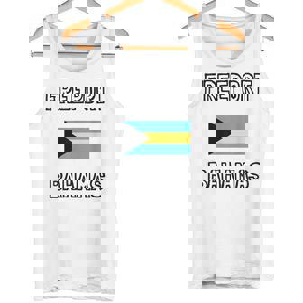 Freeport Bahamas Flag Vacation Perfect Cruise Tank Top - Monsterry