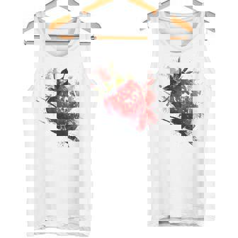 Fresa Diseño Abstracto Pintura Fruta Fresa Camiseta sin mangas - Regaloses
