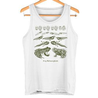 Frog Tadpole Life Cycle Metamorphosis Biology Science Tank Top - Geschenkecke