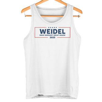 Make Germany Great Again 2025 Weidel Fan Item Alice Weidel Tank Top - Geschenkecke