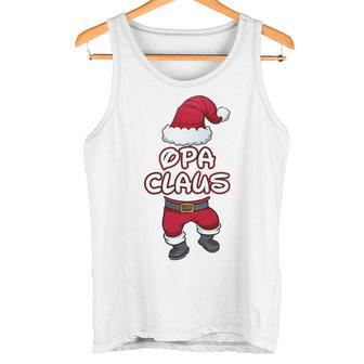 Grandpa Claus Christmas Family Partner Look Santa Claus Long-Sleeved Tank Top - Geschenkecke