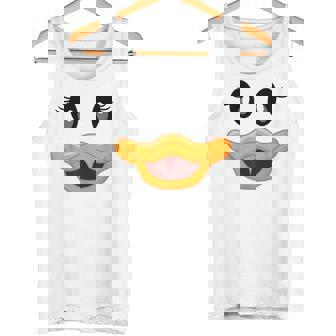 Halloween Duck Face Costume Tank Top - Monsterry