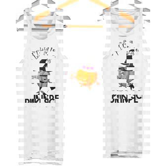 Halloween Little Miss Pumpkin Spice Thanksgiving Tank Top - Monsterry