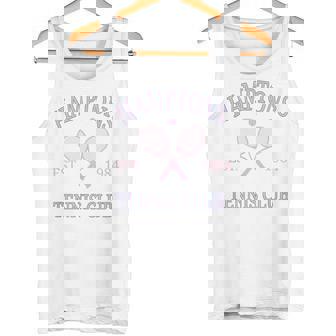 Hamptons Tennis Club Athletics California Racquet Prep Pink Tank Top - Monsterry