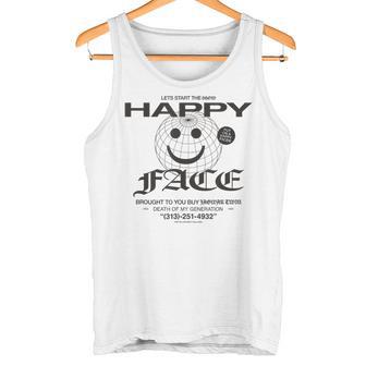 Happy Face Globe Tank Top - Geschenkecke