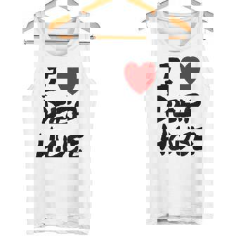 I Heart Love Deep House Chicago Música Jazz Funk Soul Camiseta sin mangas - Regaloses