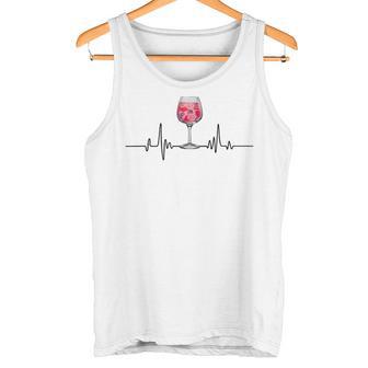 Heartbeat Wildberry Lillet Fruits Cocktail Summer Alcohol Gray Tank Top - Geschenkecke