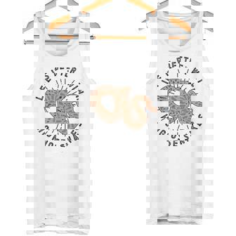 With Hognose Snakes Hognose Snake Owner Hognose Snake Lover Tank Top - Monsterry