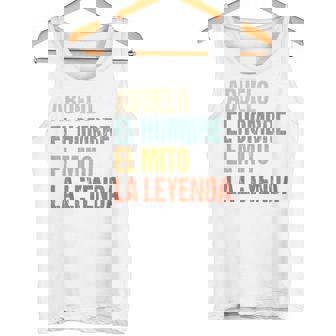 Hombre Abuelo El Hombre El Mito La Leyenda Regalo Para El Abuelo Camiseta sin mangas - Regaloses