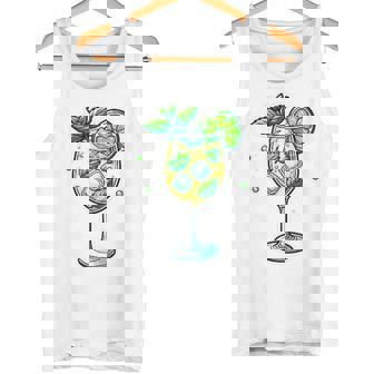 Hugo Spritz Holunder Sommer Sekt Prosecco Team Cocktail Tank Top - Geschenkecke