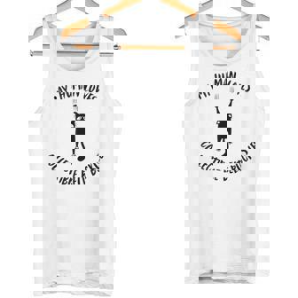 My Human Loves Collectible Belt Buckles Cat Parent Hobby Tank Top Tank Top - Monsterry