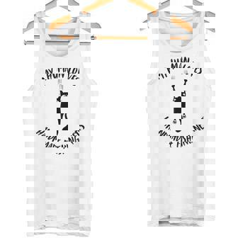My Human Loves Collectible Feather Pens Cat Parent Hobby Tank Top Tank Top - Monsterry