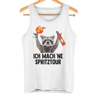 Ich Mach Ne Spritztour X Waschbär Meme Racoon X Pedro Spritz Tank Top - Geschenkecke