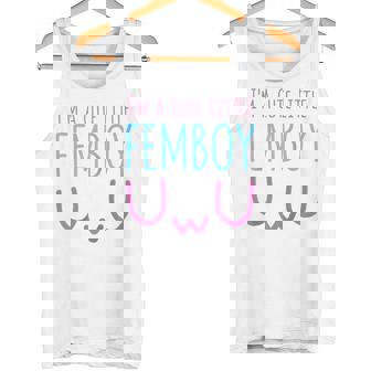 I'm A Cute Little Femboy Aesthetic Sissy Manga Raglan Camiseta sin mangas - Regaloses