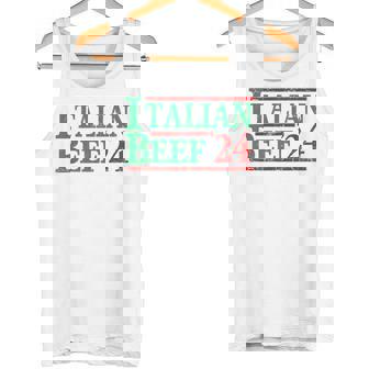 Italia Italian Beef 2024 Election Political Humor Italy Tank Top - Monsterry