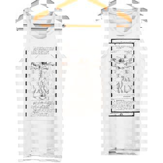 Theitruvian Man Of Leonardo Dainci Original Tank Top - Geschenkecke