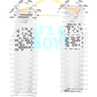 It's A Boy Hombre Bebé Anuncio Equipo De Género Revelar Fiesta Camiseta sin mangas - Regaloses