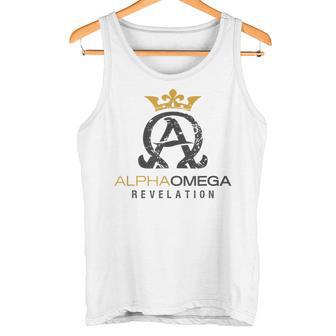 Jesus Christ Alpha And Omega Book Revelation Tank Top - Geschenkecke