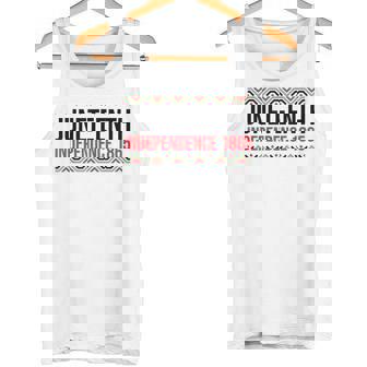 Juneteenth Independence 1865 Celebrate The End Of Slavery Tank Top - Monsterry
