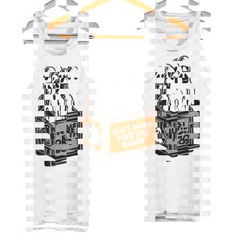 Just Here For The Boos 6 Pack Booze Ghost Beer Bottles Tank Top - Monsterry