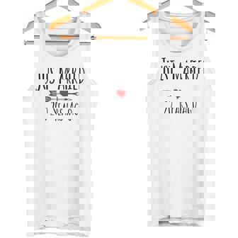 JUST MARRIED 20 YEARS AGO Husband Wife Anniversary Tank Top - Monsterry