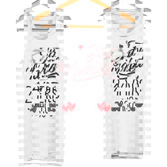 Just Married 24 Years Ago Couple 24th Anniversary Tank Top - Monsterry