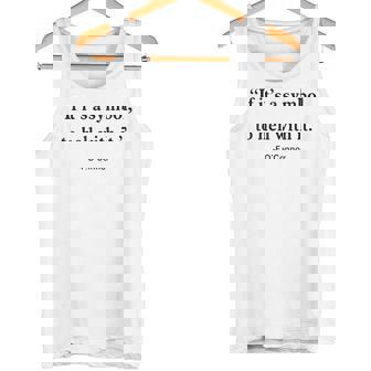 If It Is Just A Symbol To Hell With It Tank Top - Monsterry