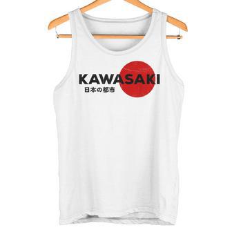 Kawasaki City 80S Retro 90S Japanese Aesthetic Kawasaki Tank Top - Geschenkecke