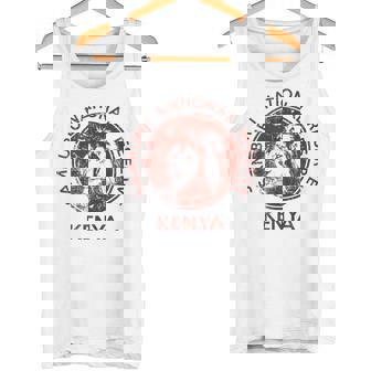 KENYA Samburu National Reserve LION African Safari Tank Top Tank Top - Monsterry