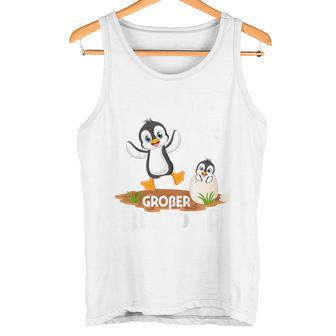 Kinder Endlich Großer Bruder Son Sibling Penguin Tank Top - Geschenkecke