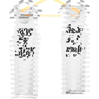 Kiss Me At Midnight Saying New Years Eve 2022 Tank Top - Monsterry