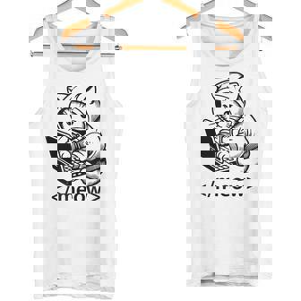Kitten Developer Meow Code Block Laptop Cat Hacker Divertido Camiseta sin mangas - Regaloses