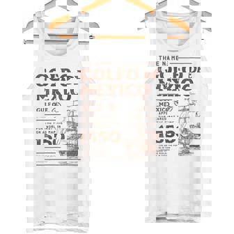 Ladies Golf Of Mexico Name Origin 1550 Gray S Tank Top - Geschenkecke