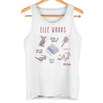 Legally Blonde Elle Woods Sketches Tank Top - Geschenkecke