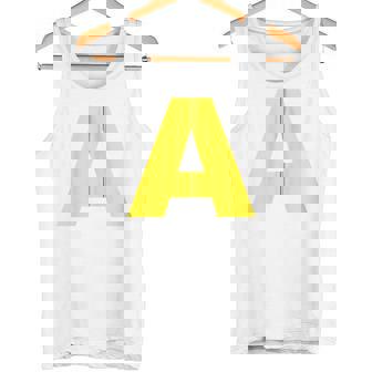 Letter A Yellow Chipmunk Costume Groups Carnival A Hooded Jacket Red Tank Top - Geschenkecke