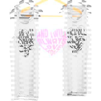 Long-Sleeved Ich Werde Dich Immer Lieben Tank Top - Seseable