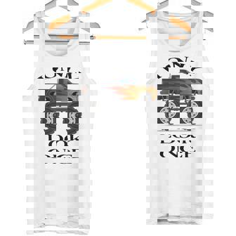 I Only Look Once Four Wheel Drive Big Truck Gift For Trucker Tank Top - Monsterry